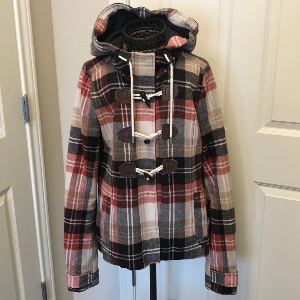 Wool blend jacket